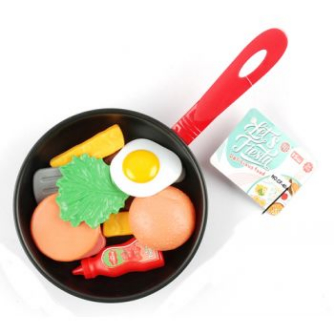 Picture of Play Food in Frypan assorted