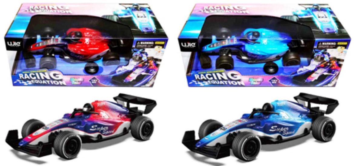 Picture of Radio Control Formula 1 with LEDs