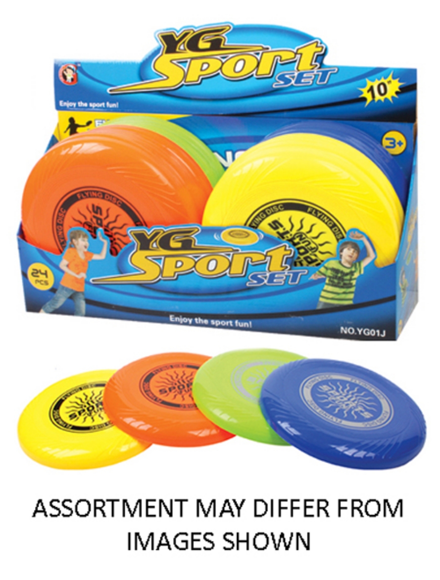 Picture of 10" Frisbee assorted ( ONLY SOLD in display of 24 )