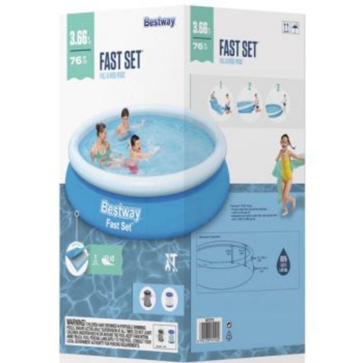 Picture of 12ft Easy Set Pool with Pump/Filter