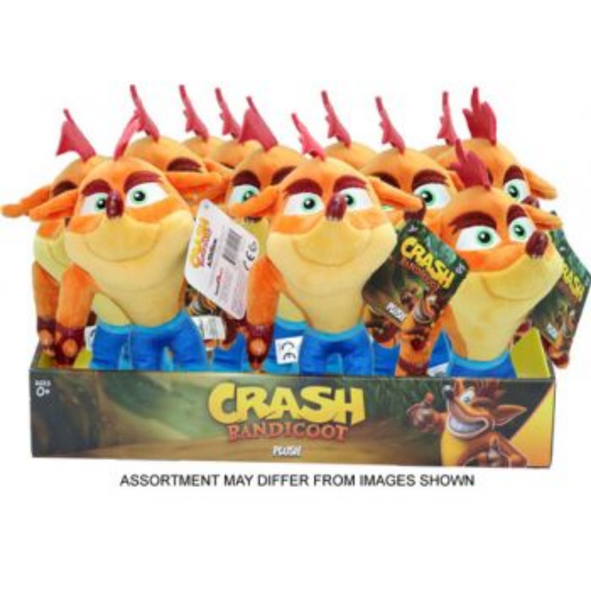 Picture of Crash Bandicoot Small Plush assorted ( ONLY SOLD in Carton of 12 )