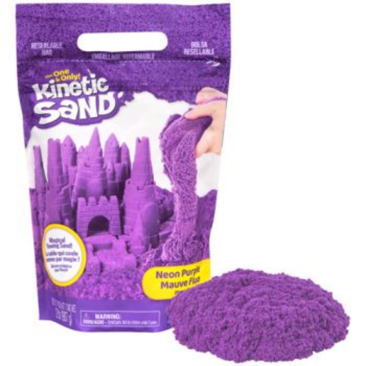 Picture of Kinetic Sand 2lbs Colour Bag PURPLE