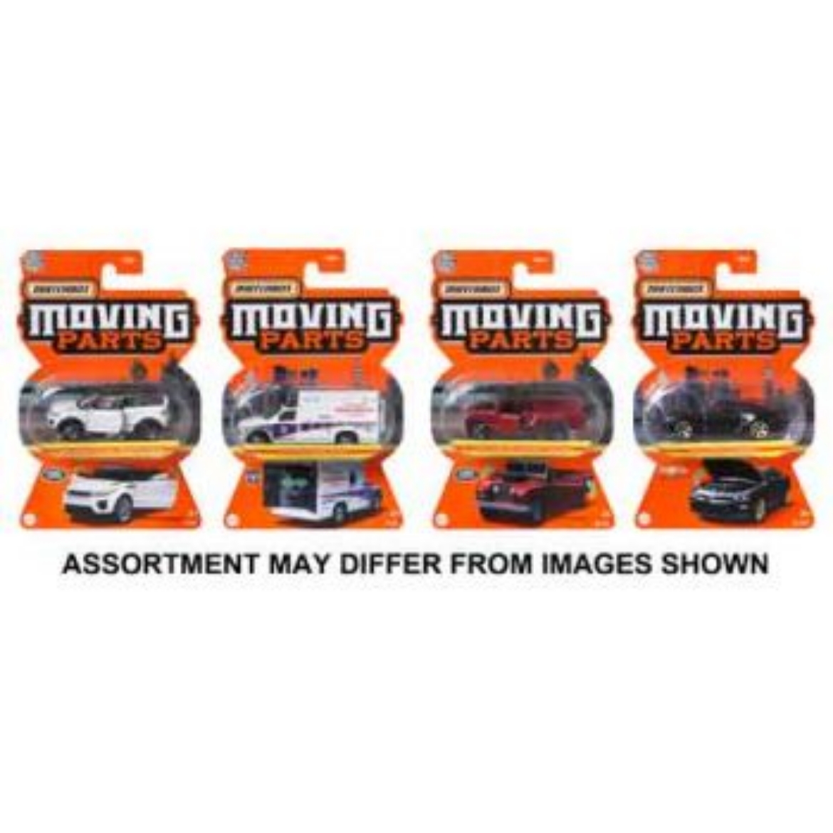 Picture of Matchbox Moving Parts Vehicles assorted ( ONLY SOLD in Carton of 8 )