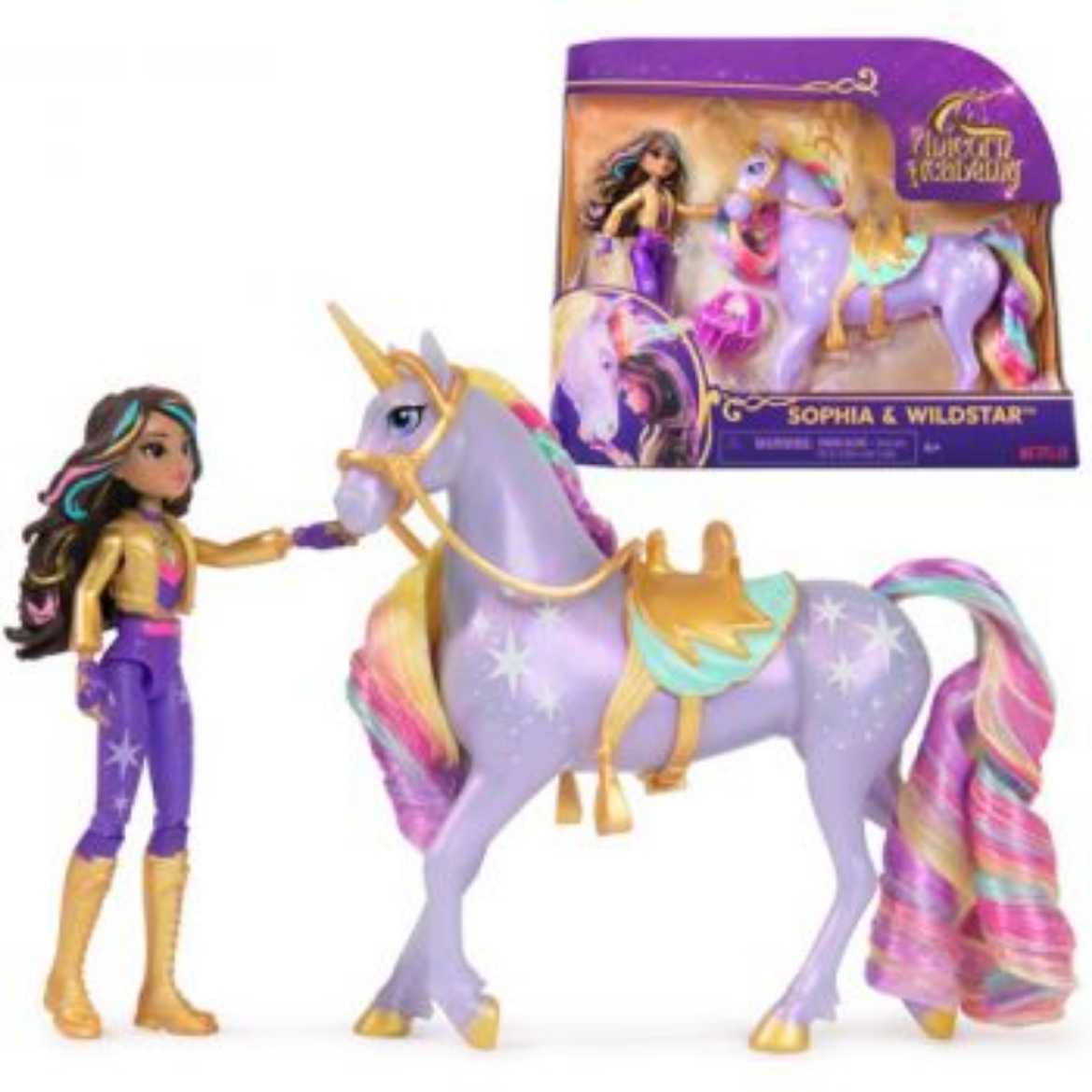 Picture of Unicorn Academy Small Doll Sophia & Wildstar ( was RRP $29.99 )