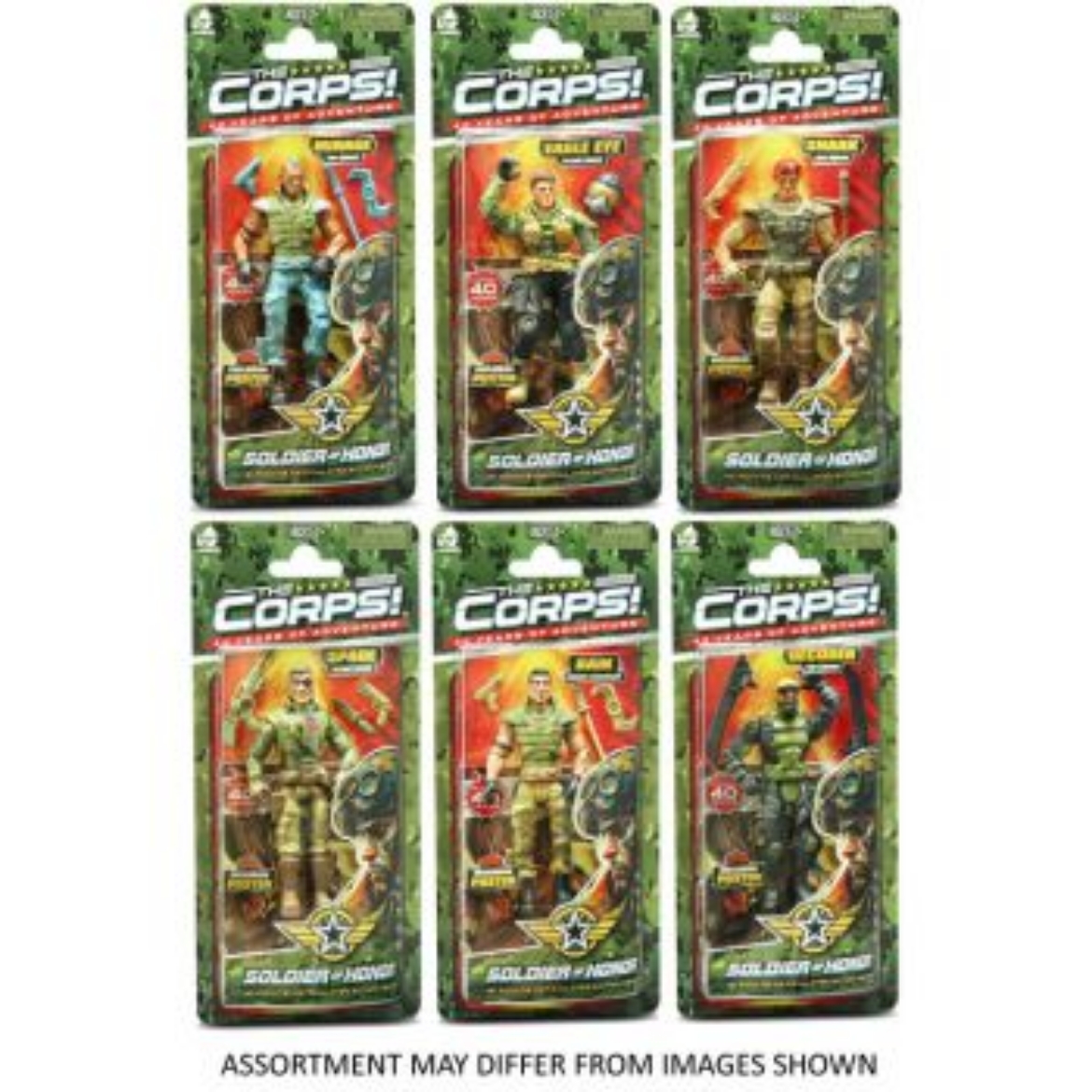 Picture of The Corps! Soldier of Honor Figures assorted