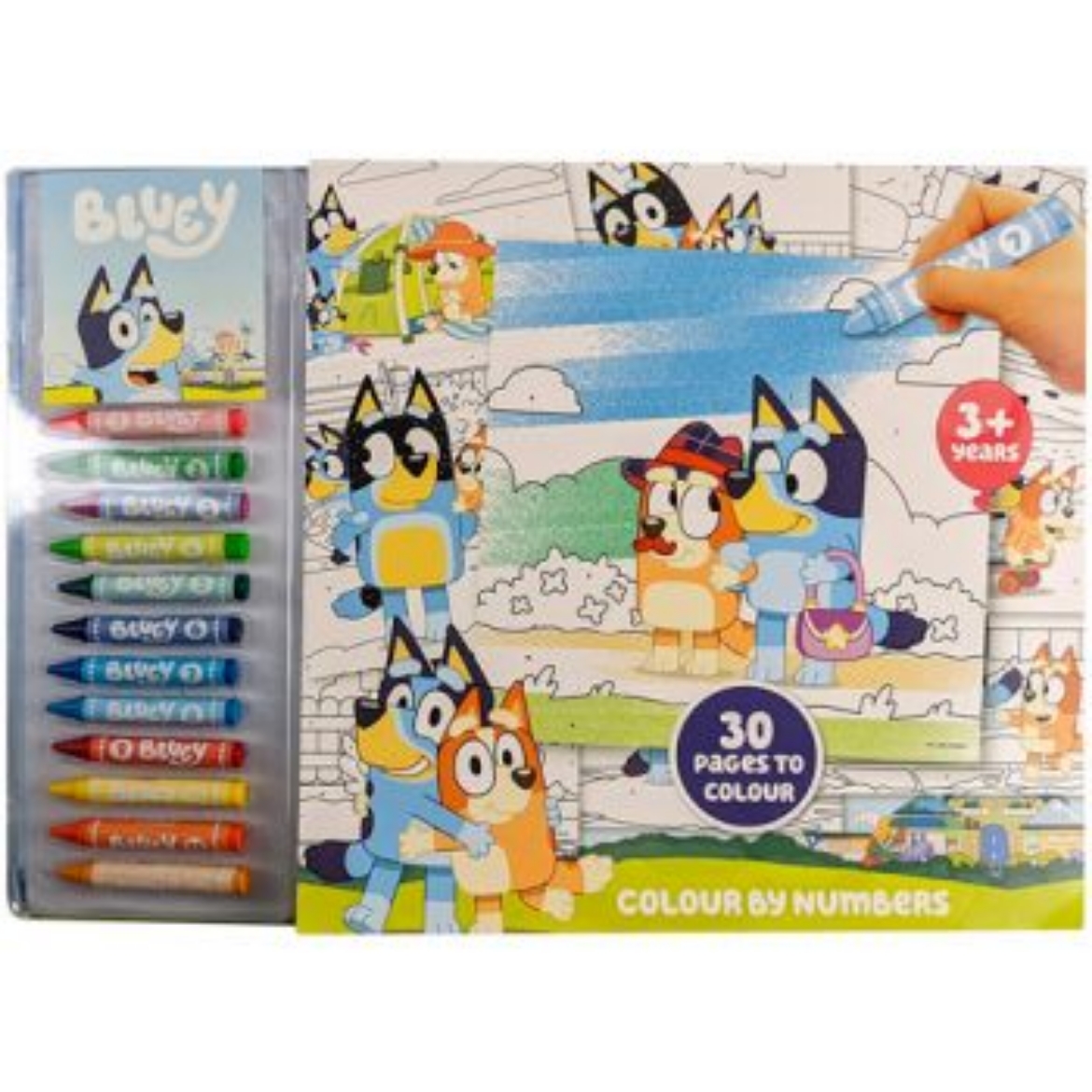 Picture of Bluey Colour by Numbers ( ONLY SOLD in Display of 8 )