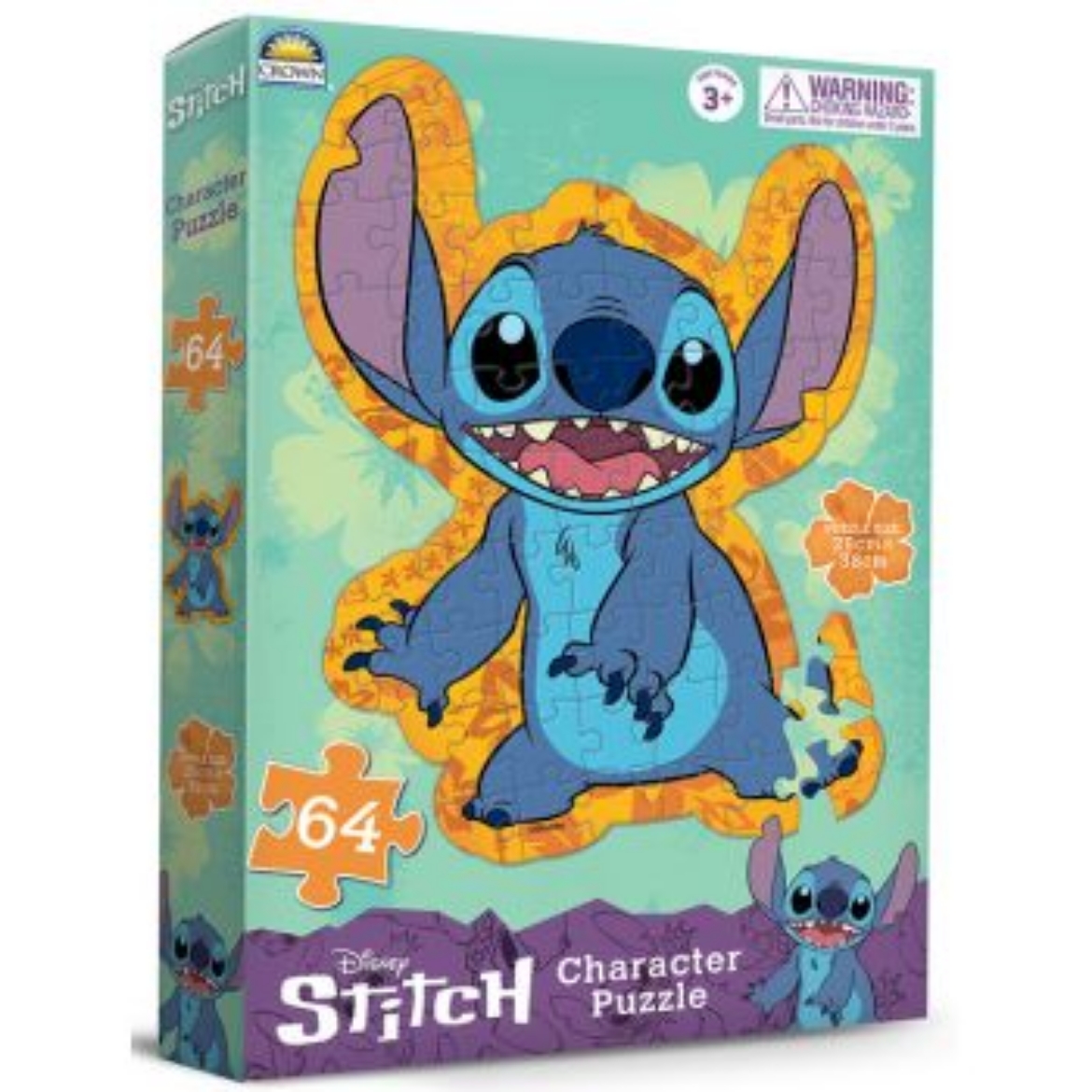 Picture of Stitch 64pce Character Puzzle