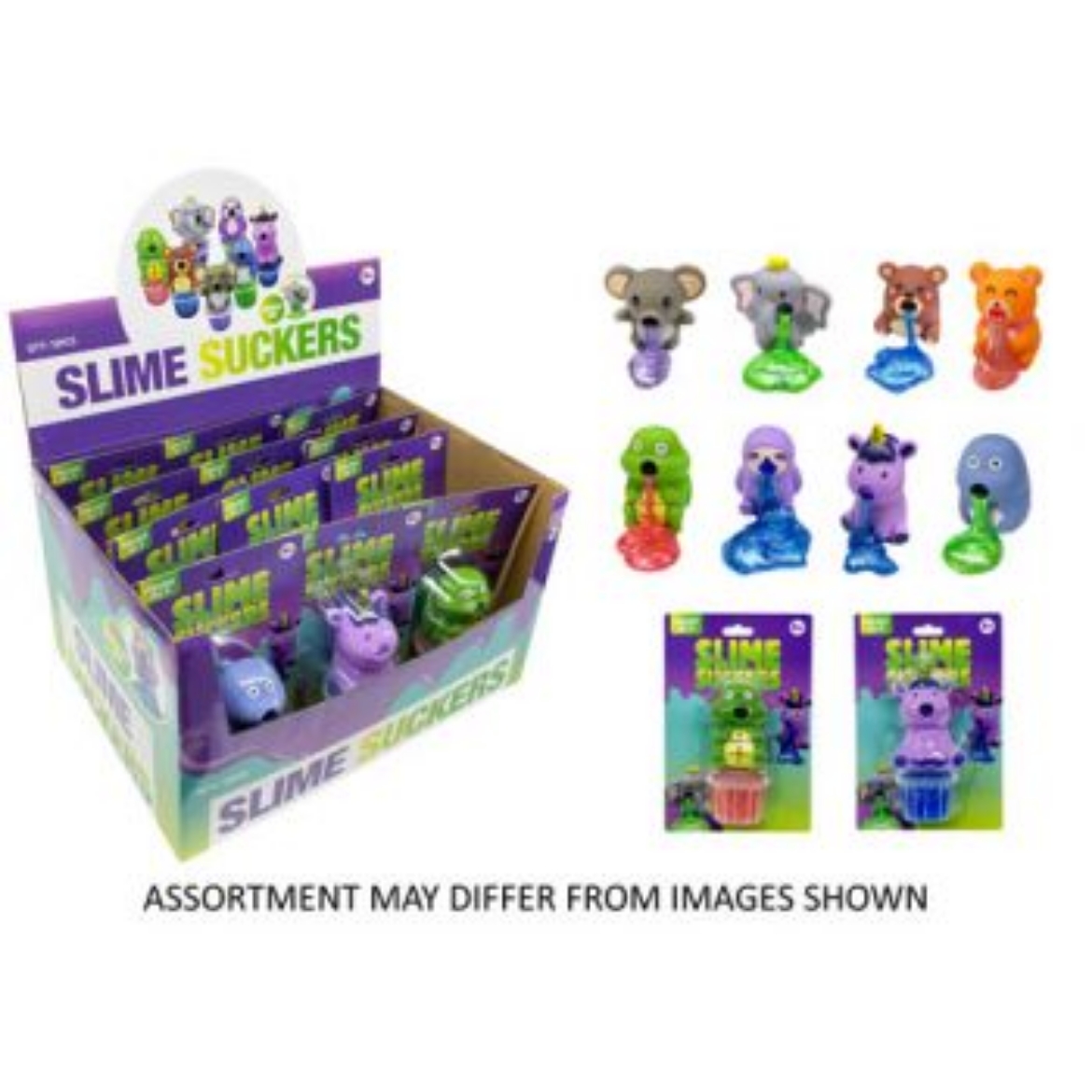 Picture of Slime Suckers assorted ( ONLY SOLD in Display of 12 )