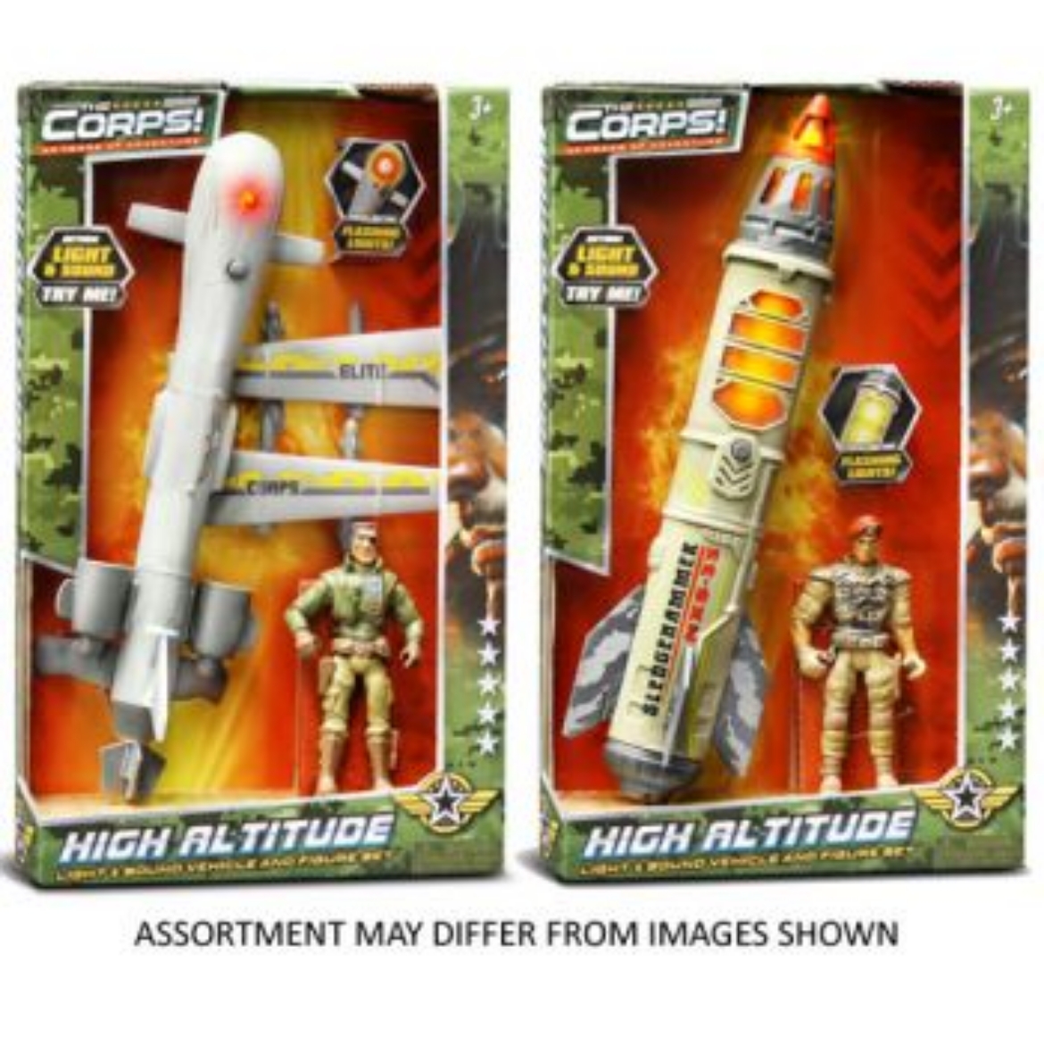 Picture of The Corps! High Altitude Lights & Sounds Vehicles assorted