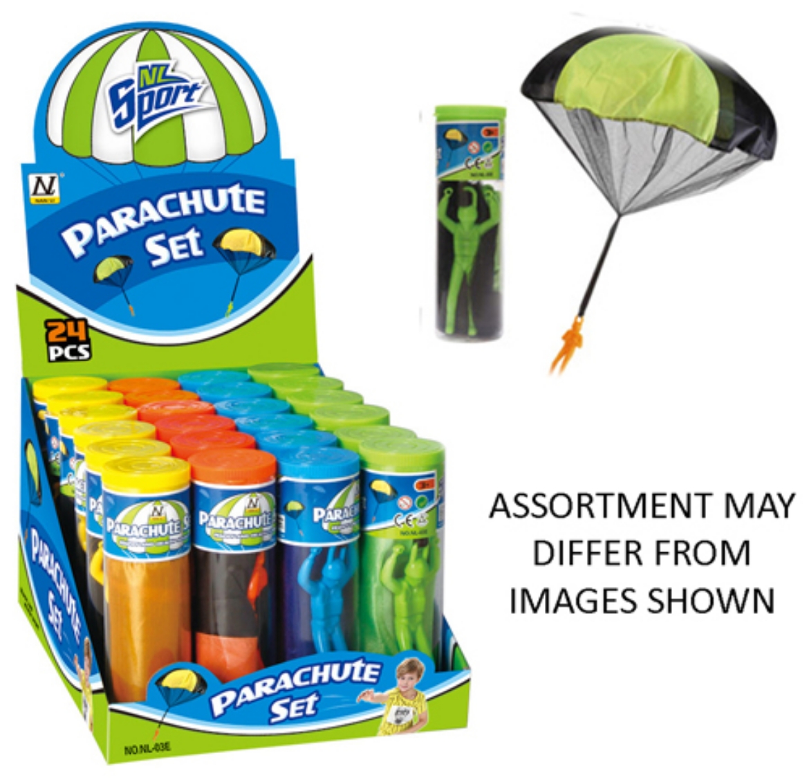 Picture of Parachute Man assorted ( ONLY SOLD in Display of 24 )