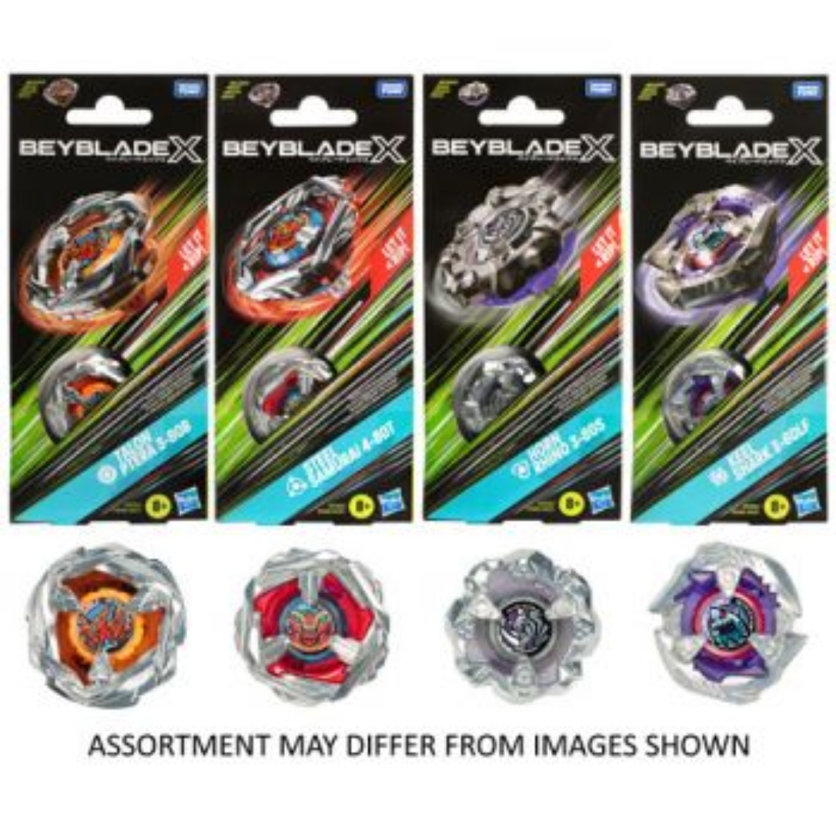 Picture of Beyblade X Booster Single Top assorted ( ONLY SOLD in Carton of 12 )