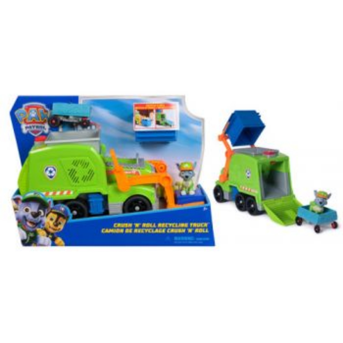 Picture of Paw Patrol Crush n Roll Recycling Truck