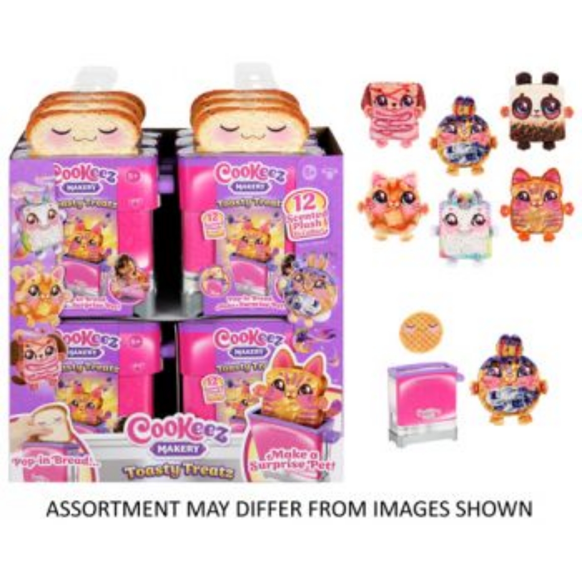 Picture of Cookeez Makery Toasties Single Pack assorted ( ONLY SOLD in Display of 12 )