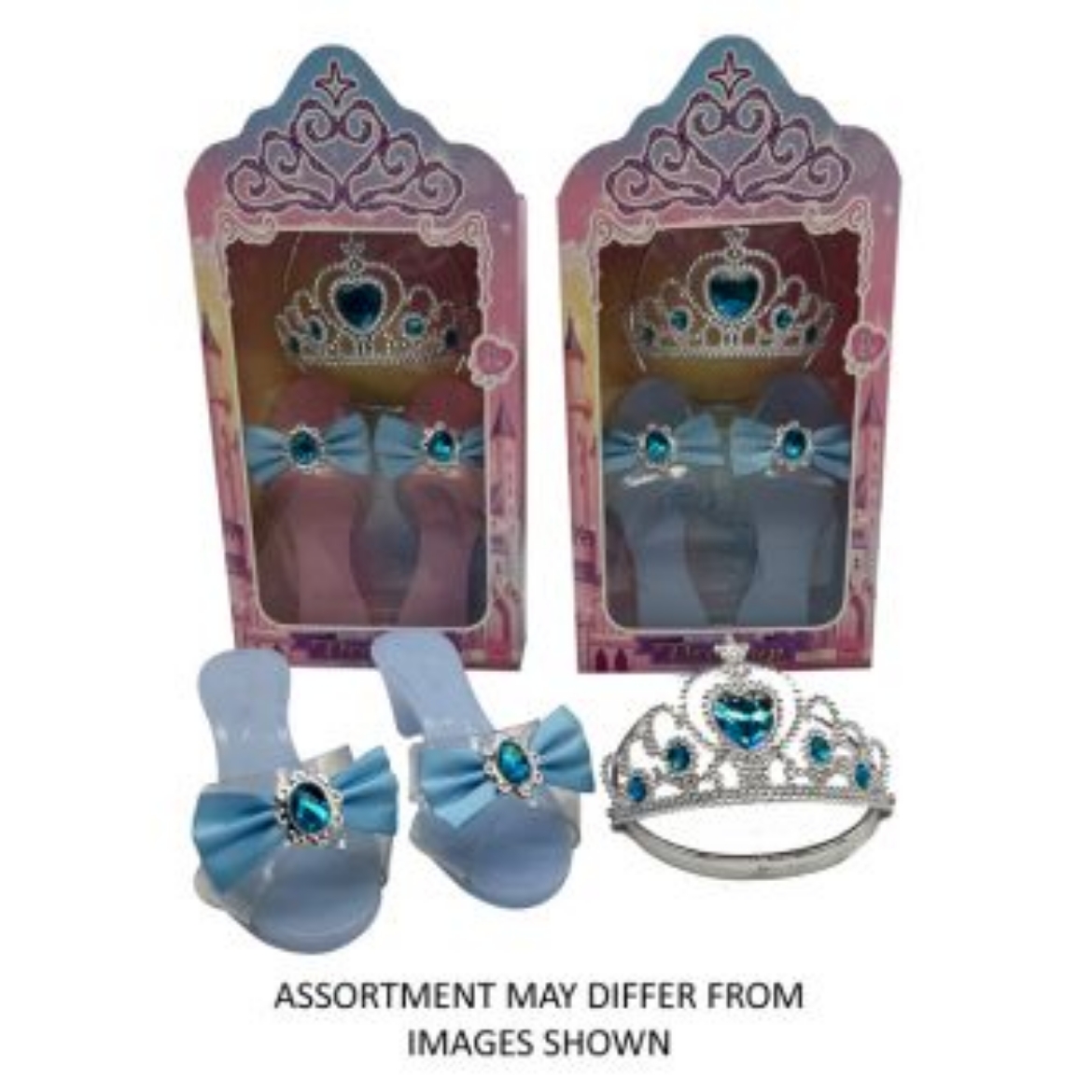 Picture of Princess Crown & Shoes Set assorted