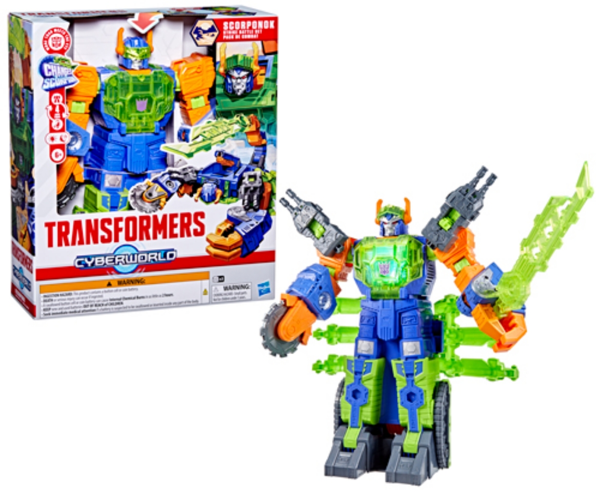 Picture of Transformers Cyberworld Scorponok Strike Battle
