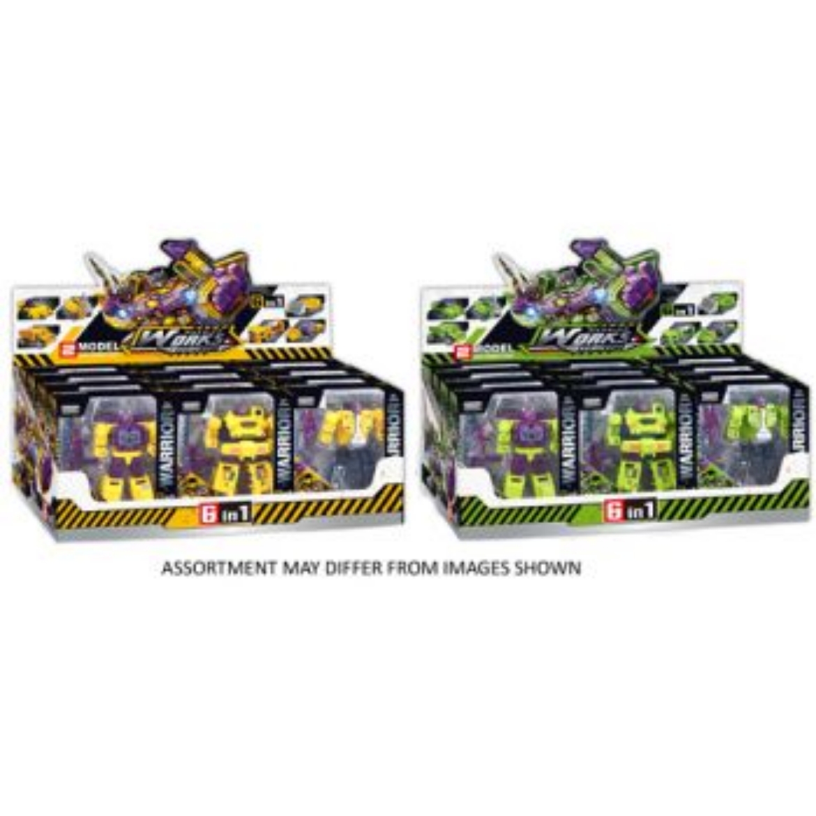 Picture of Transformable Robot Warrior Small assorted  (ONLY SOLD in display of 12)