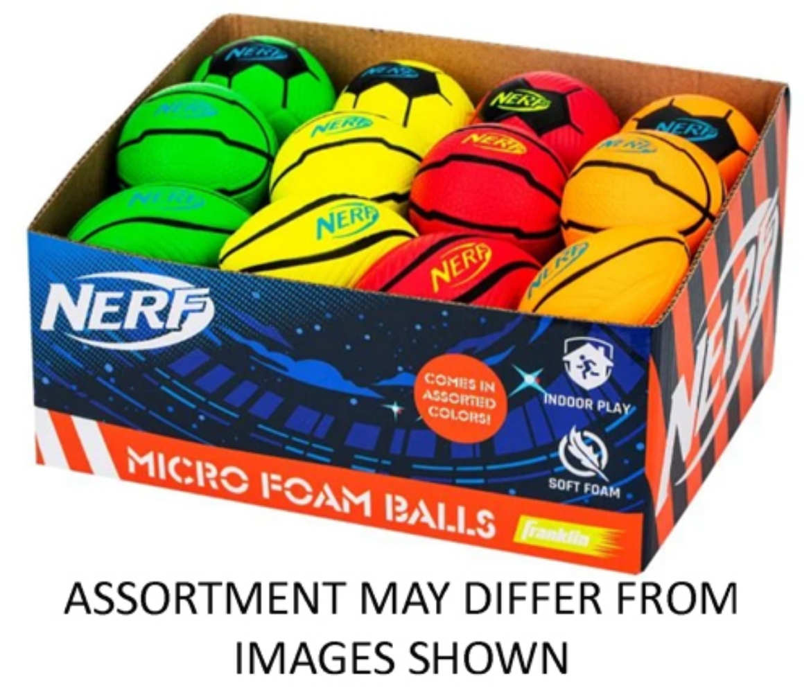 Picture of NERF Micro Stress Ball assorted ( ONLY SOLD in Display of 24 )
