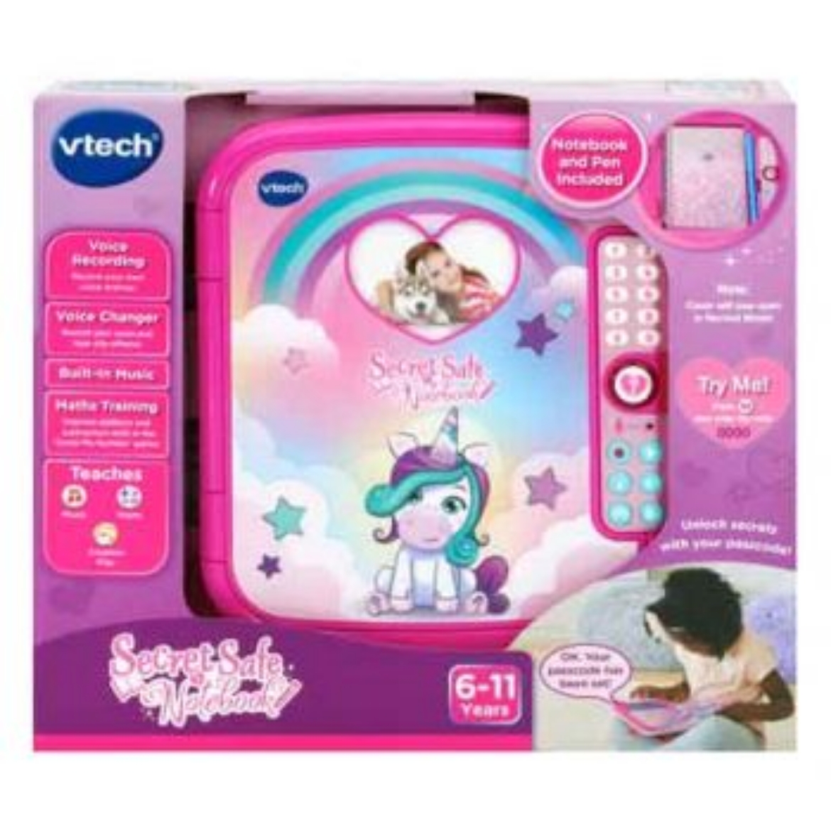 Picture of VTech Secret Safe Notebook Pink