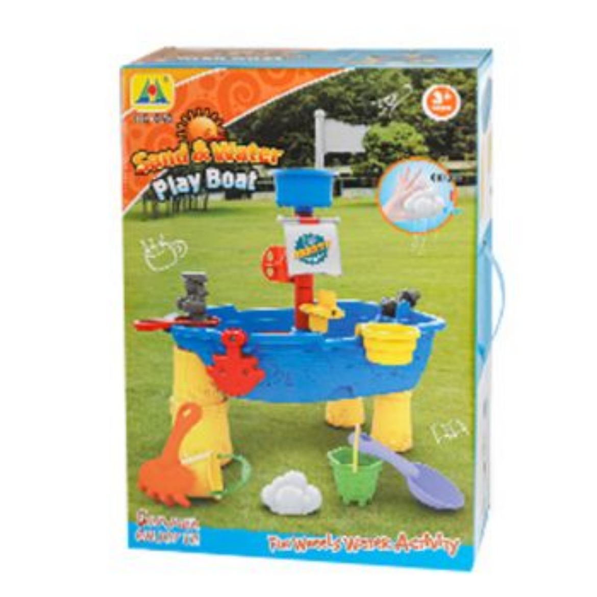Picture of Sand and Water Play Boat Table