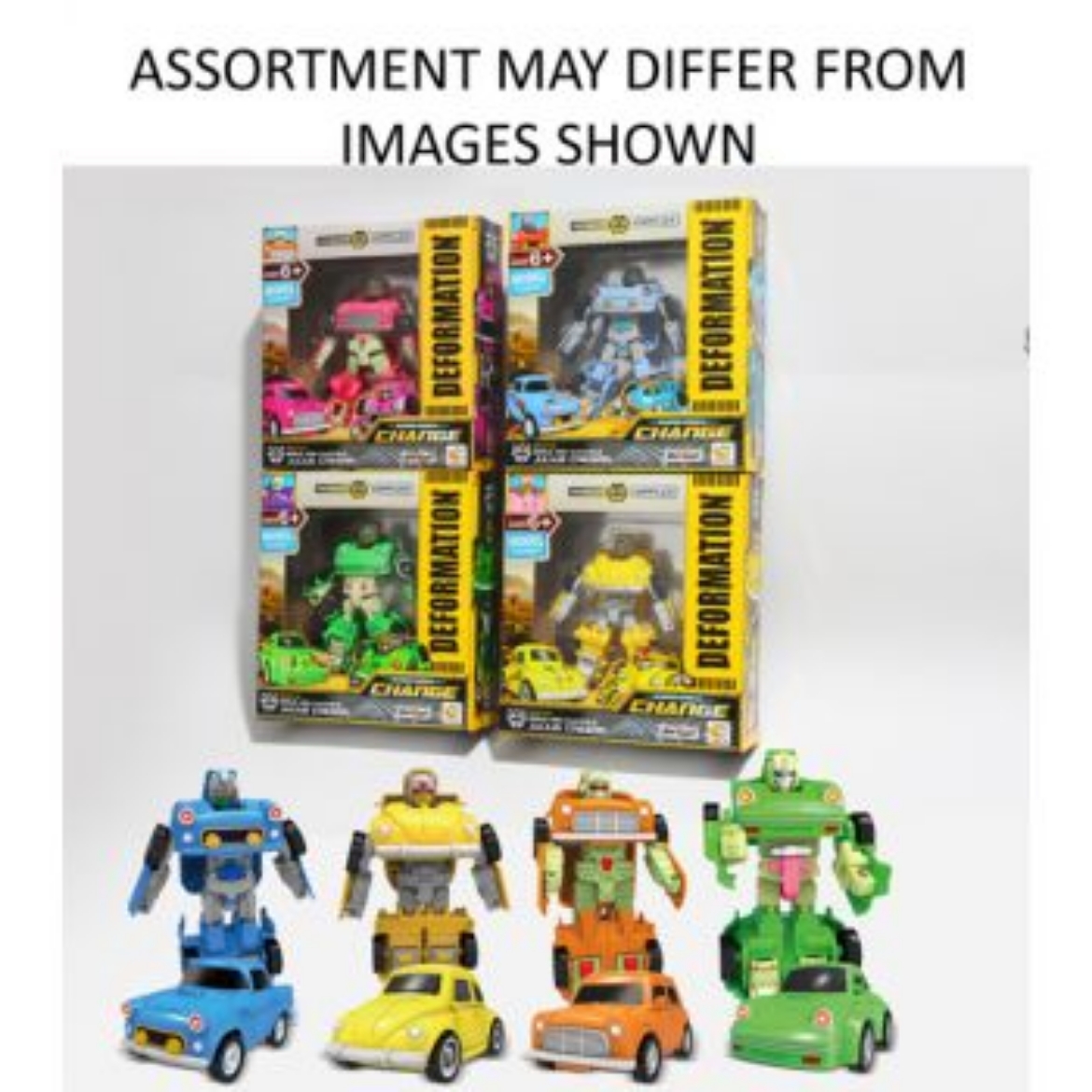 Picture of Transformable Robot Classic Small assorted