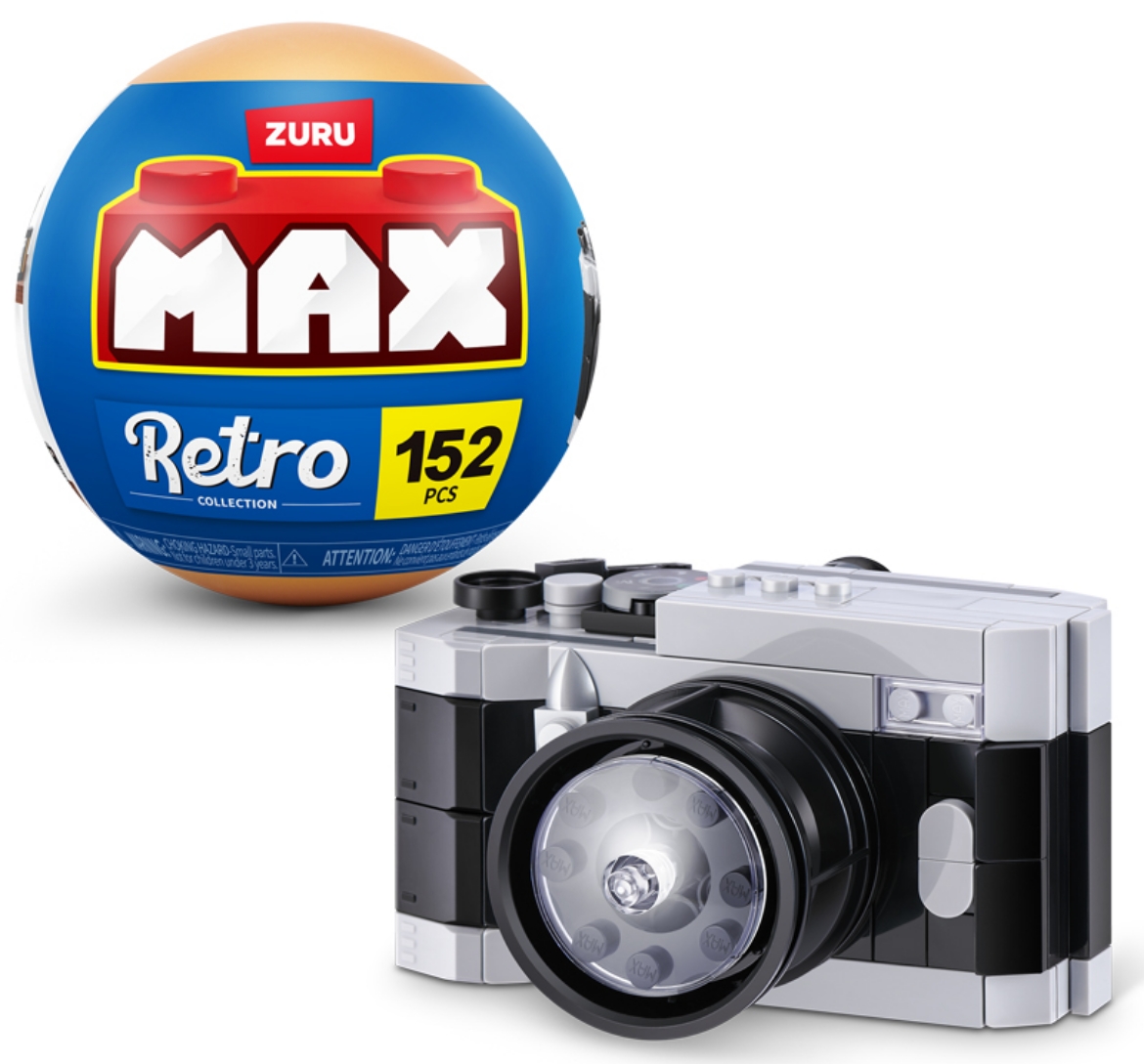 Picture of Zuru MAX Premium Retro Series 2 - CAMERA ( ONLY SOLD in Display 8 )