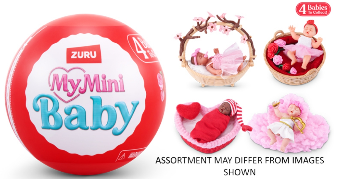 Picture of ZURU My Mini - Mini Baby Sweethearts Series 1 assorted ( ONLY SOLD in Display of 24 )