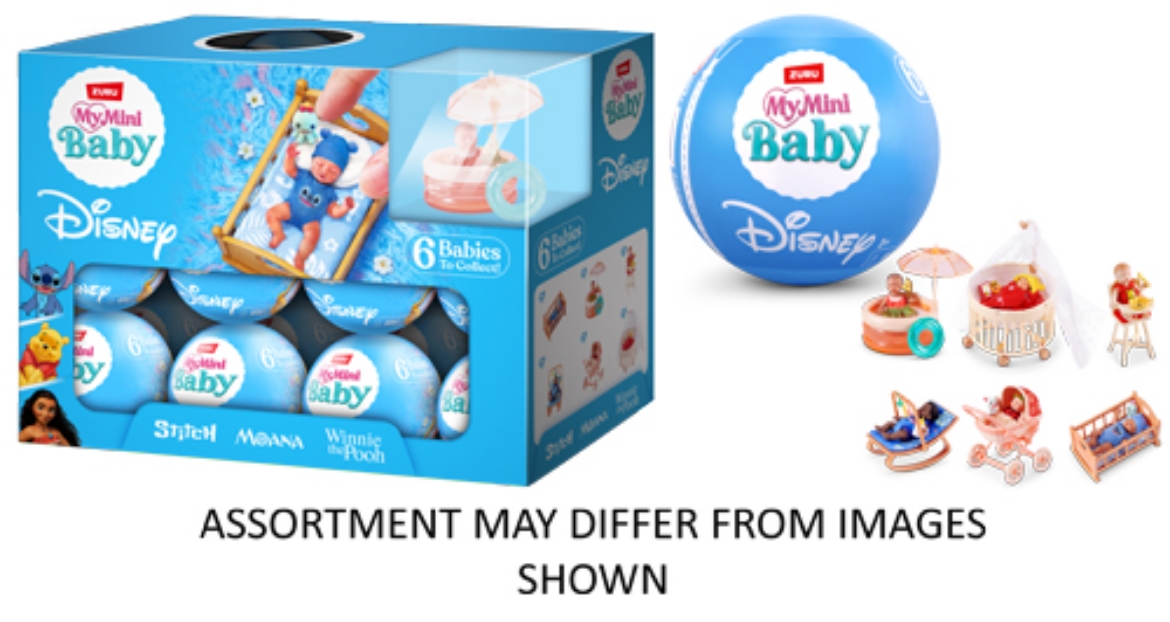 Picture of ZURU My Mini - Mini Baby Disney Series 1 assorted ( ONLY SOLD in Display of 25 )