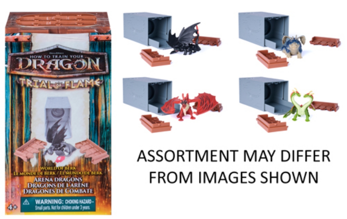 Picture of How to Train Your Dragon - Arena Dragons assorted ( ONLY SOLD in Display of 18 )