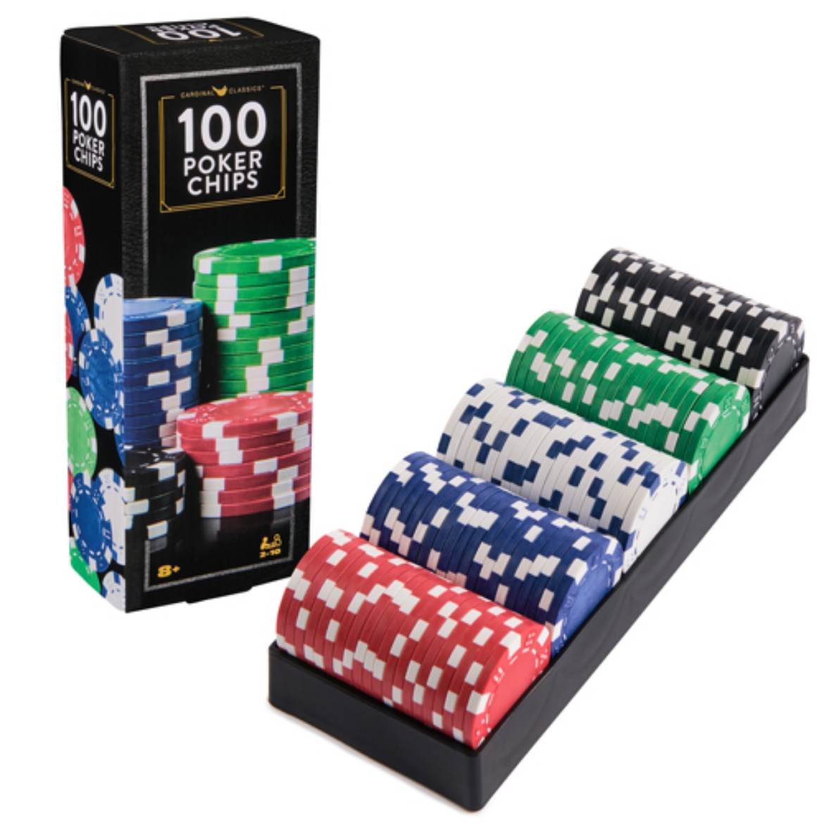 Picture of Classic 100pce 11.5gm Poker Chips