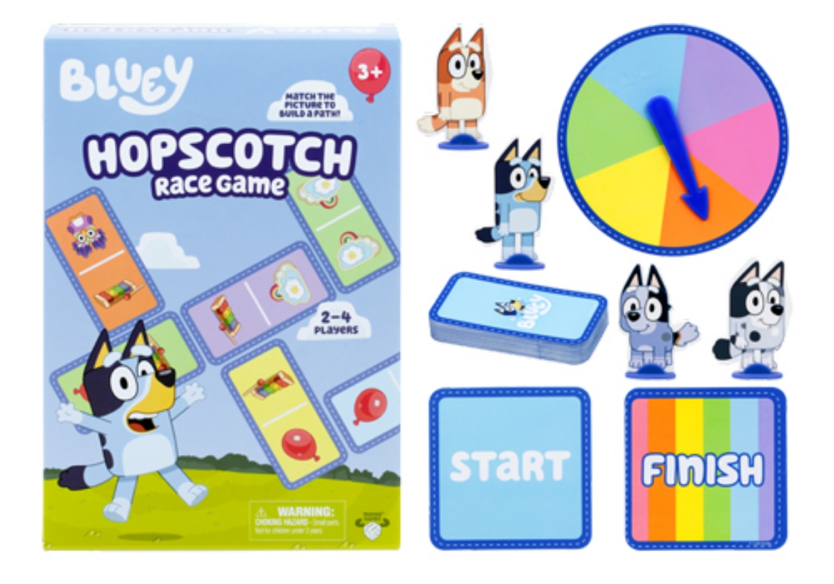 Picture of Bluey Hopscotch Race Express Game