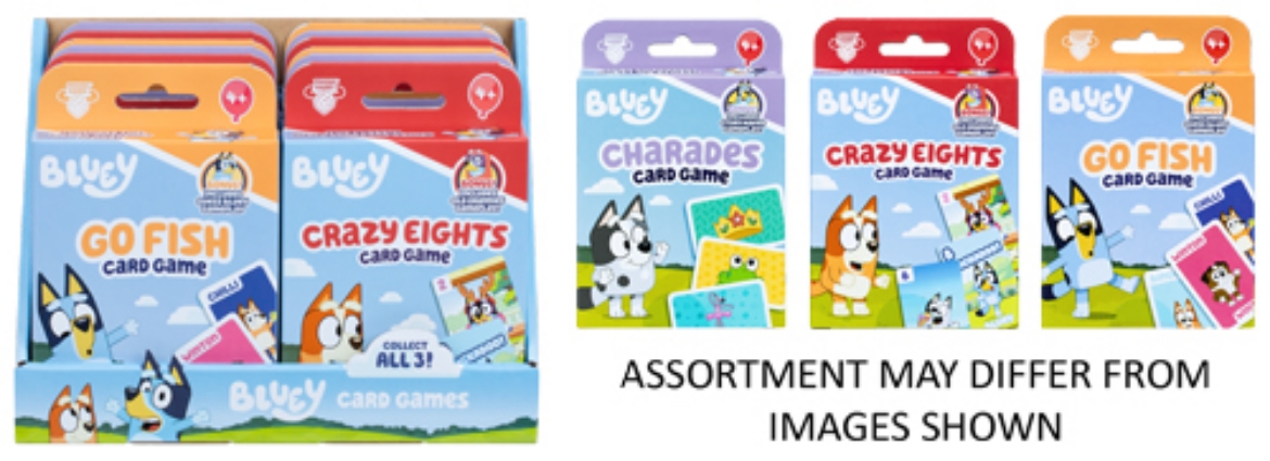 Picture of Bluey Card Game assorted ( ONLY SOLD in Display of 12 )