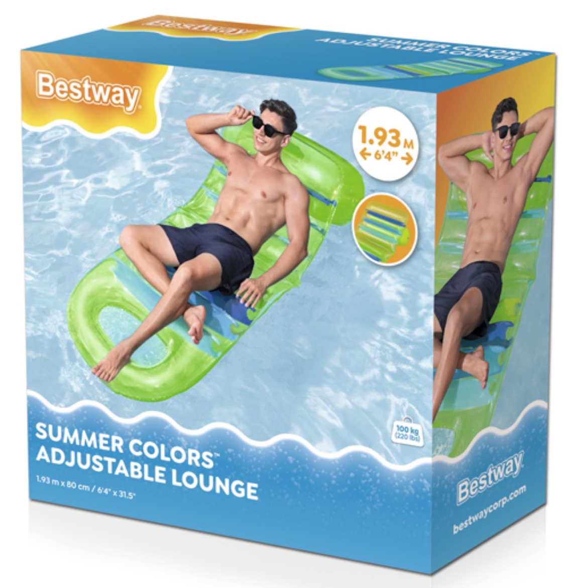 Picture of Summer Colours Adjustable Lounge