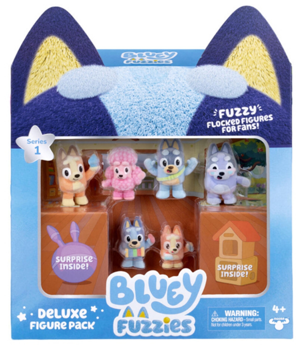 Picture of Bluey Fuzzies Series 1 Fan Favourite Pack