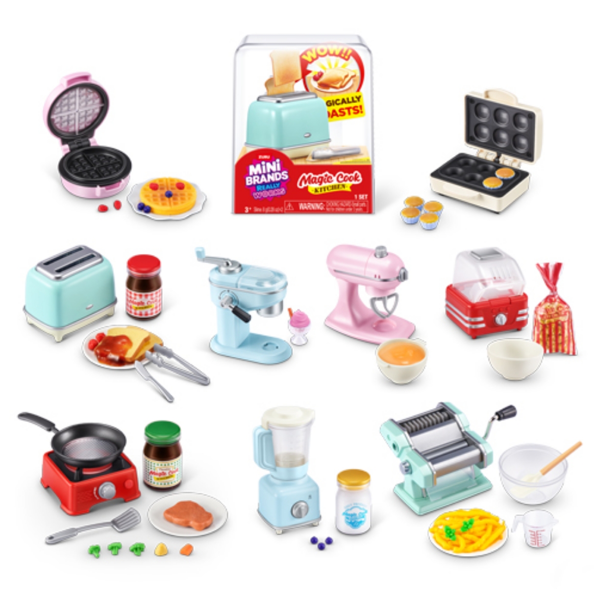 Picture of ZURU Mini Brands Magic Cook Kitchen Series 1 ( ONLY SOLD in Display of 12 )