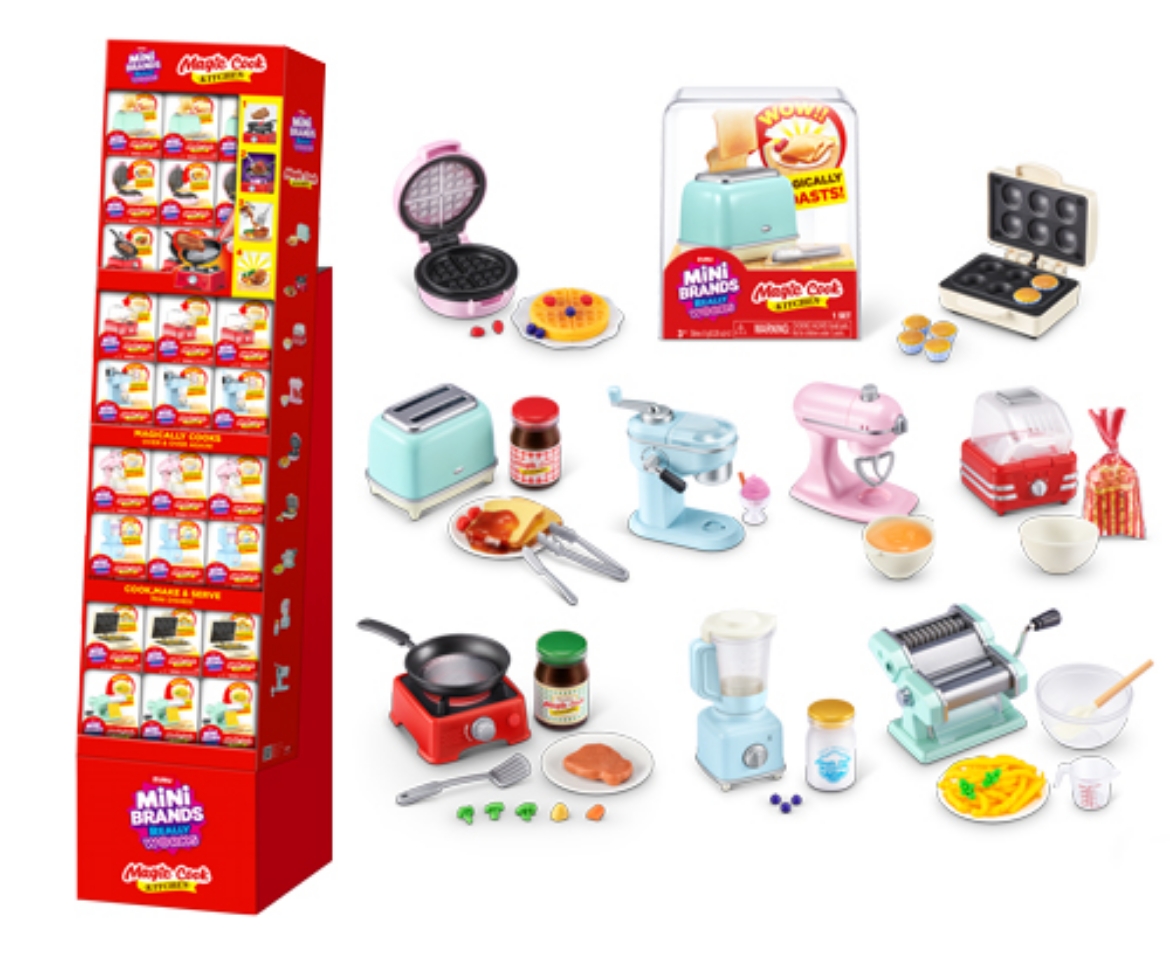 Picture of ZURU Mini Brands Magic Cook Kitchen Series 1 ( ONLY SOLD in Display of 27 )