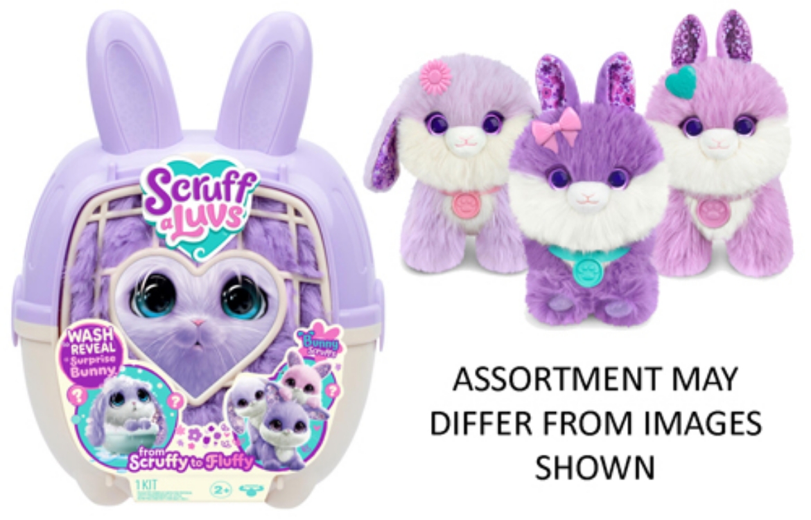 Picture of Scruff-A-Luvs Bunny Single Pack assorted ( ONLY SOLD in Carton of 2 )