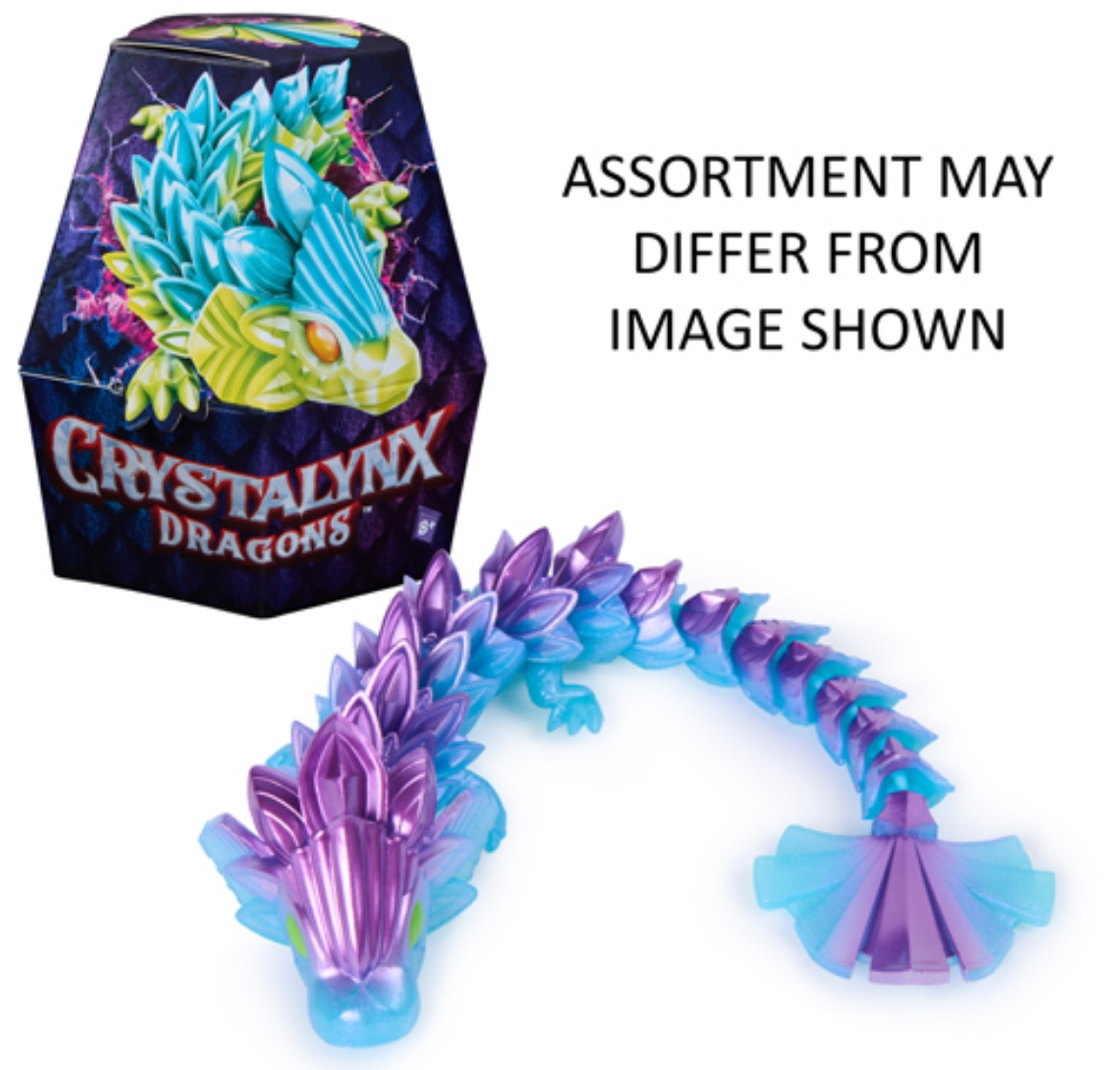 Picture of Crystalynx 9inch Dragons assorted ( ONLY SOLD in Display of 6 )