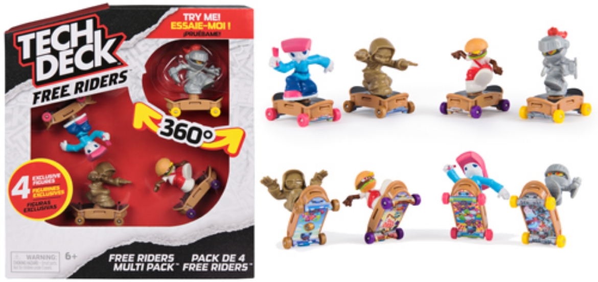 Picture of Tech Deck Free Riders Multipack