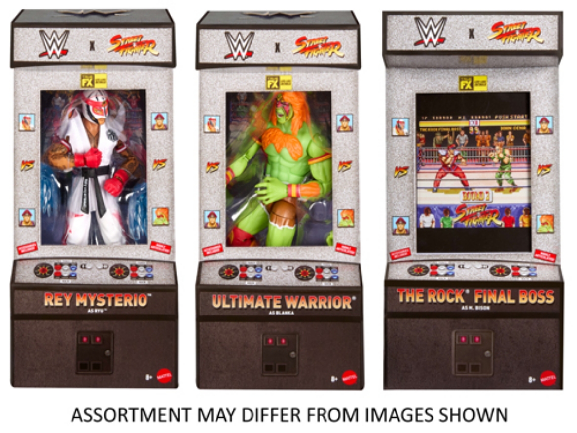 Picture of WWE x Street  Fighter Elite assorted ( ONLY SOLD in Carton of 5 )
