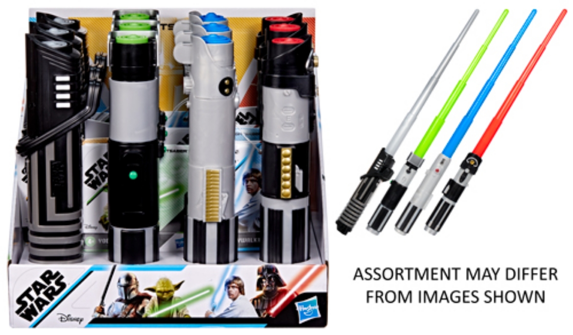 Picture of Star Wars Non Electronic Light Saber assorted ( ONLY SOLD in Display of 12 )