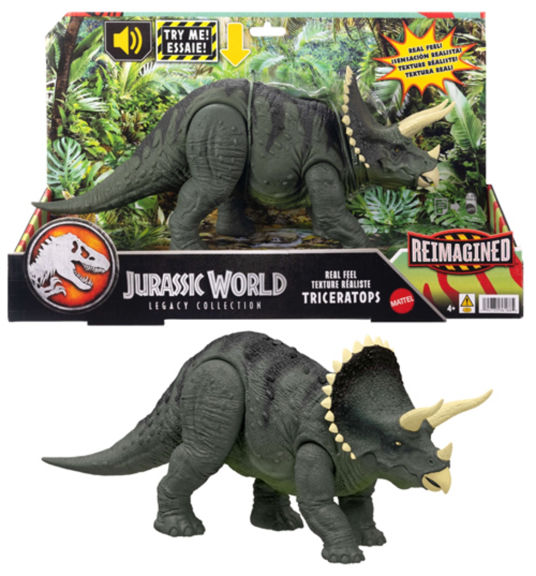 Picture of Jurassic World Reimagined Real Feel Triceratops