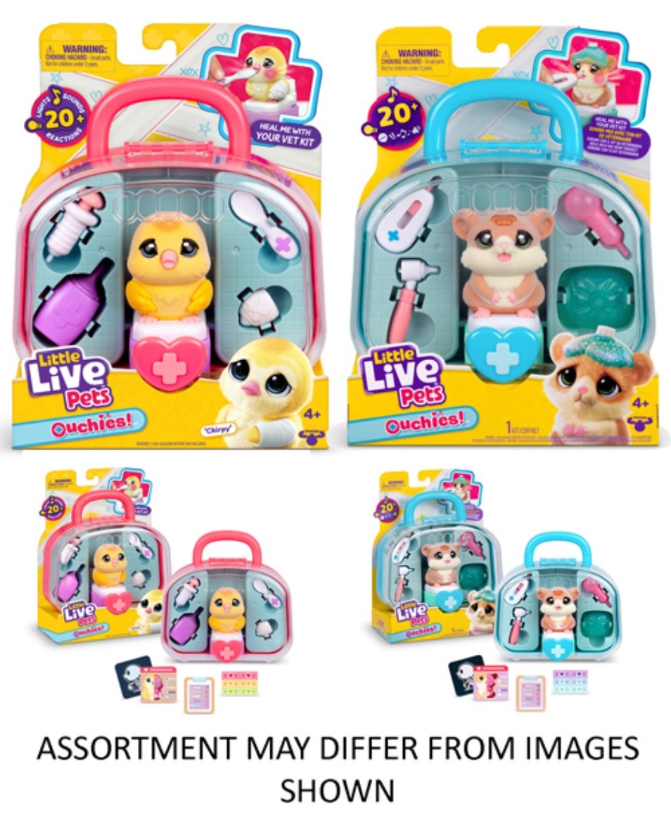 Picture of Little Live Pets Ouchies Minis assorted ( ONLY SOLD in Carton of 3 )