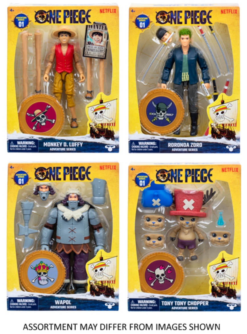 Picture of One Piece Action Figure Deluxe assorted ( ONLY SOLD in Carton of 4 )