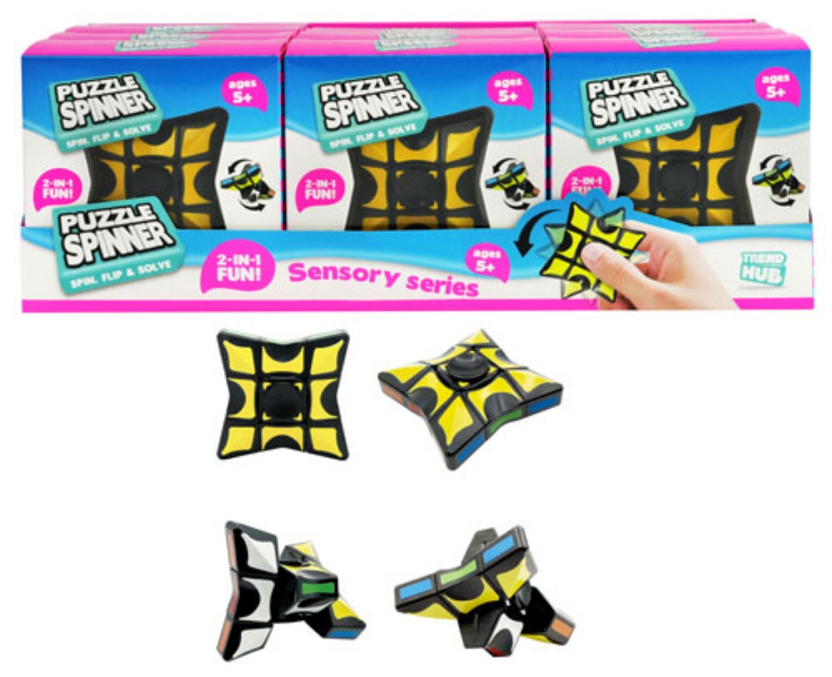 Picture of Trend Hub Puzzle Fidget Spinner ( ONLY SOLD in Display of 12 )
