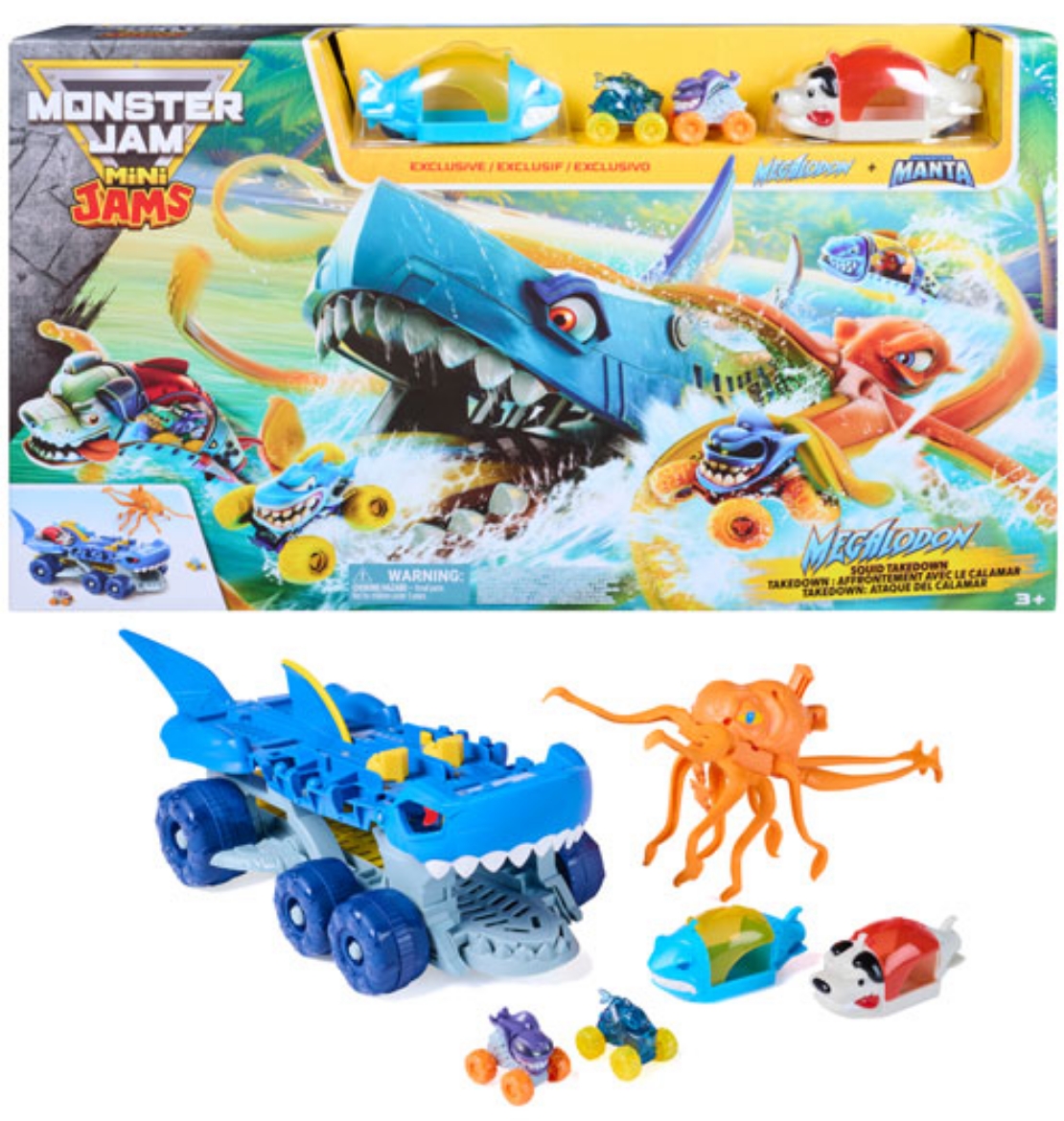Picture of Monster Jam Mini Jams Megalodon Carrier