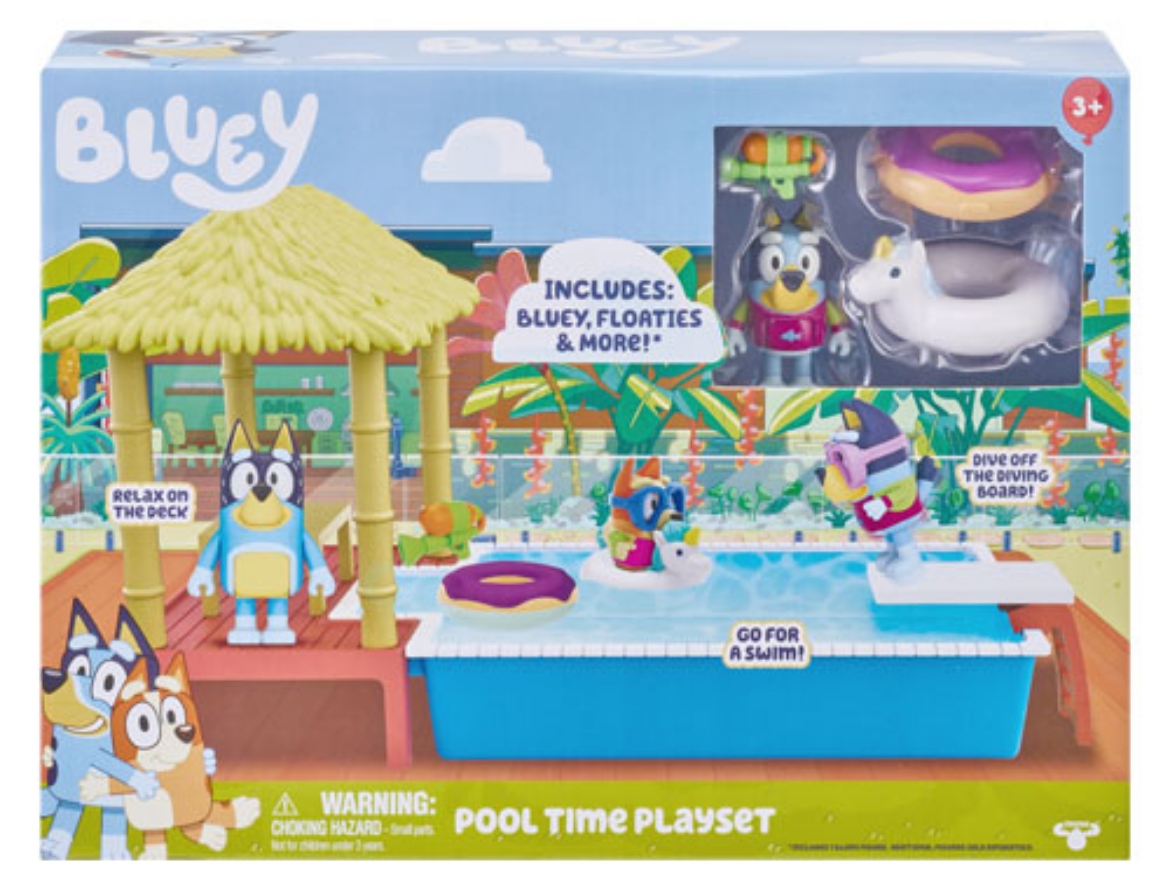 Picture of Bluey Pool Time Fun - Bluey