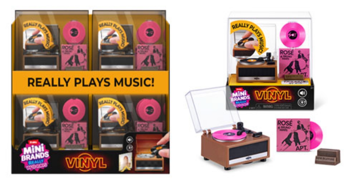 Picture of ZURU Mini Brands - Vinyls Playset Series 1 ( ONLY SOLD in Display of 8 )