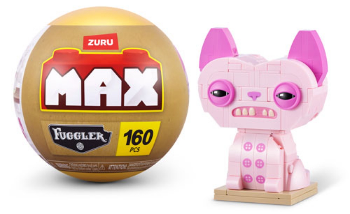 Picture of ZURU MAX Premium Fuggler Alley Cats Series 1-  WRINKLE McSTINKLES ( ONLY SOLD in Display 8 )