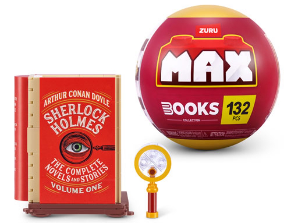 Picture of ZURU MAX Premium Books Series 1 -  SHERLOCK HOLMES ( ONLY SOLD in Display 8 )