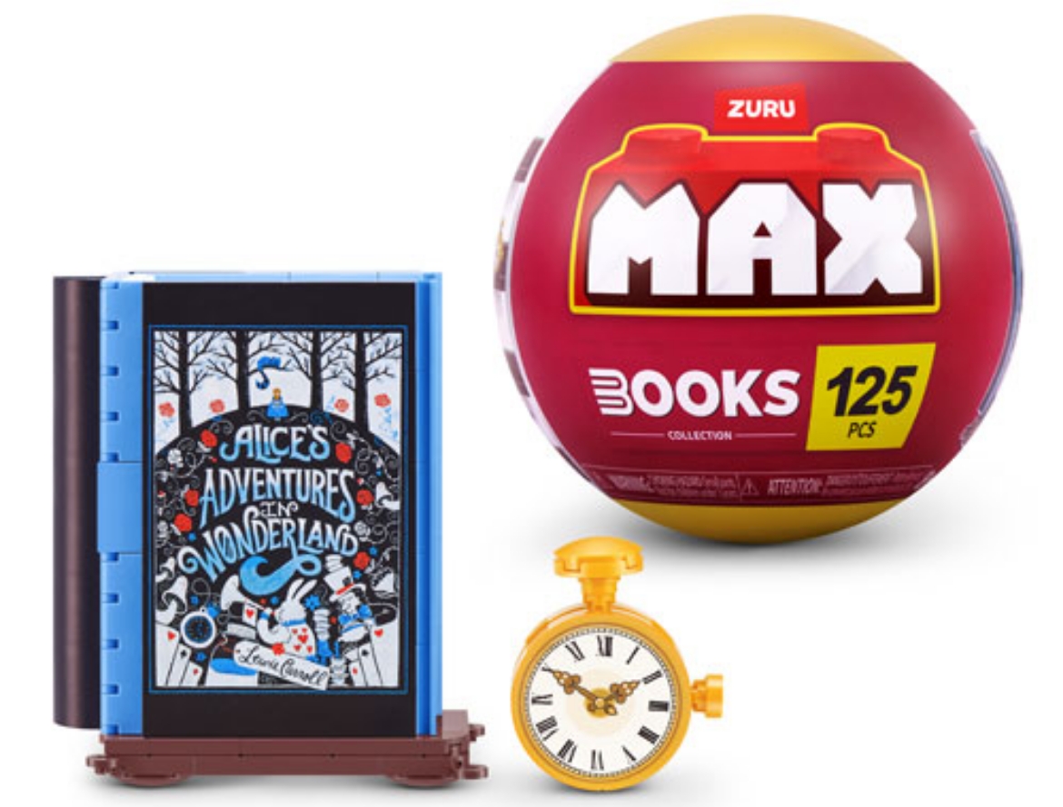 Picture of ZURU MAX Premium Books Series 1 - ALICE IN WONDERLAND ( ONLY SOLD in Display 8 )